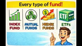 Index Funds vs Mutual Funds vs ETFs vs Hedge Funds (Explained Simply)