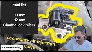 2011 Toyota Tundra secondary air injection valve replacement