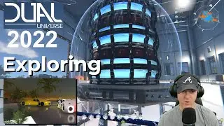 Dual Universe Beta 2022 | Exploring: GTF Raceway & Hadron HQ