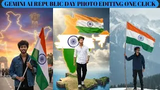 Republic day photo editing One click me instagram viral image gemini ai #republicday #editing#gemini
