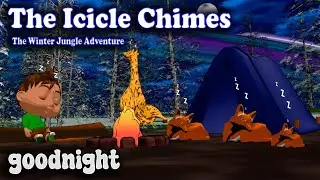 The Winter Jungle Adventure: The Icicle Chimes - Calming Bedtime Stories for Kids 🌙