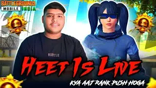 ROK SAKO TOH ROKLO BGMI LIVE WITH HEET - ROAD TO 2OO SUBZ #bgmi #livestream #bgmilive