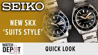 Unboxing the NEW Seiko SKX &lsquo;Suits Style&rsquo; Watches | SRPK97K & SRPK99K