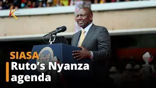 President Ruto takes development projects to Nyanza