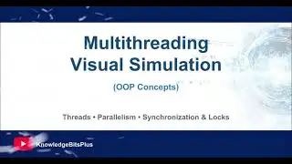Multithreading Explained with CPU Simulation | Threads, Parallelism, Synchronization (OOP Concepts)