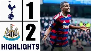 Tottenham vs Newcastle (1-2) All GOALS & HIGHLIGHTS | Premier League | Gordon,Isak,Solanke GOALS!