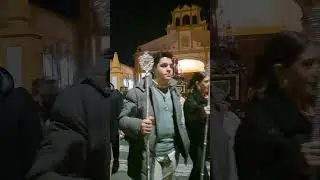Paso juvenil de la hermandad de la humildad de Ayamonte 2024 salida