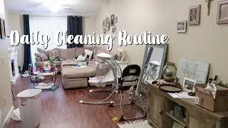DAILY CLEANING ROUTINE 2018 | CLEAN WITH ME | Spring Cleaning Motivation