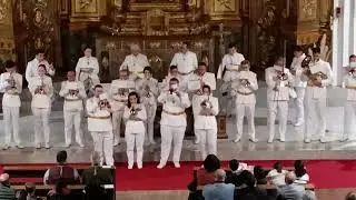 Banda de Cornetas y Tambores Sagrada Cena en el VIII Certamen Benéfico Ángel Miguel del Barrio