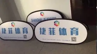 Free Design Outdoor Pop Up A-Frame Sideline Banner Banner Frame Stand A Frame Pop Up Banner