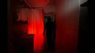Haunted Bathroom... The shadows are moving.