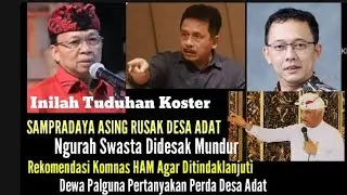 Sampradaya Asing Rusak Desa Adat