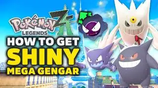 Pokemon Z-A: как получить сияющего Генгара и Мега Генгара! Гайд по местоположению Гастли и Генгара