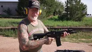 Demonstrating Dragon Fire Rifles