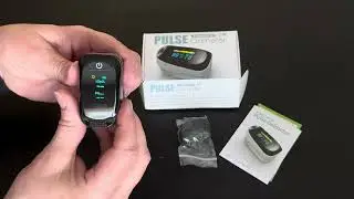 Fingertip Pulse Oximeter, Oxygen Meter Finger Blood Oxygen Saturation Sponsored REVIEW
