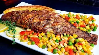 Как приготовить на гриле вкуснейшую целую рыбу-попугая | В карибском стиле