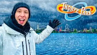 THORPE PARK Winter Update Vlog!