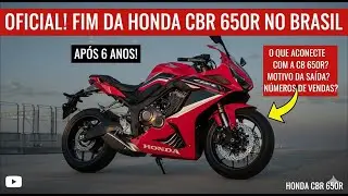 Honda tira CBR 650R do Brasil ap&oacute;s 6 anos &ndash; entenda o motivo!