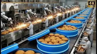 Inside the Cake Factory 🍰 | How Millions of Cakes Are Made Every Day | Food Factory Tour