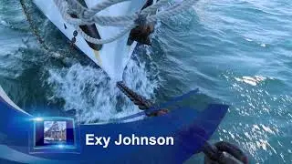 Exy Johnson Sail Setting Throw Down !