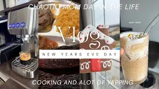 Affordable Espresso machine, Chaotic Cooking for new year and a lot of yapping vlog 🎉