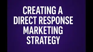 Direct Response Marketing