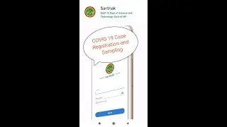 #COVID19 #Sarthak  HOW TO USE SARTHAK COVID-19 APP