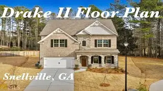 (Drake II Floor Plan) New Construction Homes in Snellville, GA