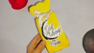 Special gift for eid 🎁||Let's make eid special gift||How to make eid mubarak gift