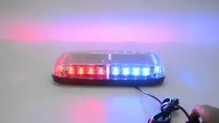 Emergency strobe flash red and blue light SRL-036