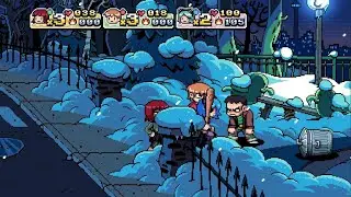 Scott Pilgrim vs. the World: The Game coop with Rich & Claire