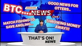 MATCH FISHING TO SAVE TACKLE TRADE, WHAT IS BUTT TEST CURVE ? + MORE&hellip; TUESDAY NEWSDAY ANGLING NEWS. 