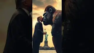 Donald Trump Kisses King Kong?! LEAKED Footage! 😱🦍💋