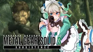 【METAL GEAR SOLID 3 SNAKE EATER #02】I press R1 when I see Eva【Maid Mint Fantome】