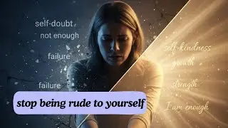 !! You need to stop being rude to yourself !! 💔💔