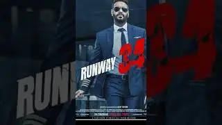 अजय देवगन व अमिताभ बच्चन की Runway 34 Movie | Runway 34 Poster Images #shorts