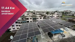🌞 3.3kW Solar for 4 Flats + 4.4kW on Common RGP Meters | Shreeji Park, Bilimora 🌱