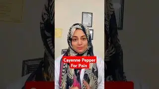 Cayenne Pepper For Pain l Pain Relief Homemade Tip l #viralreels #cayennepepper #pain #shorts