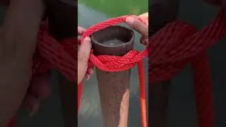 Simple and sturdy pig's hoof knot