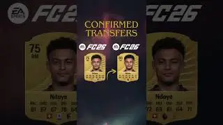 EAFC26 | new confirmed transfers 🔥 #shorts #fifa #football #eafc26