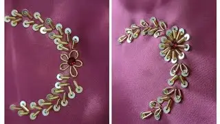 Chand work on rajputi poshak diffrent type #embrodairy#work#handmade#art
