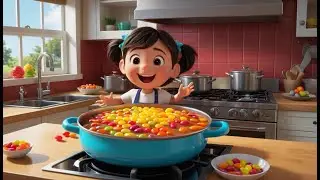 Where Oh Where Did the Jelly Beans Go? | Fun Candy Hunt Song for Kids | Playful Nursery Rhyme