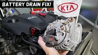 KIA OPTIMA BATTERY DRAIN WHEN CAR PARKED AFTER A FEW DAYS