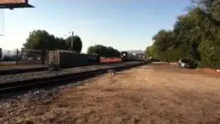 Metrolink cab car #638 passes CP Saugus