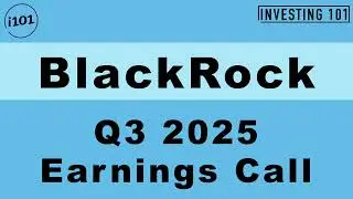 BlackRock Q3 2025 Earnings Call | Q3 2025 Earnings Conference Call | Q3 2025 Results
