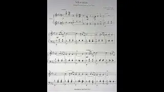 Vecsey : Valse triste for piano by Jean Dubé