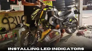 INSTALLING ALL NEW KTM INDICATORS 4 PIECE ON MY N160