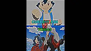 Ash vs Tobias|| who is strongest💪// #shorts #pokemon