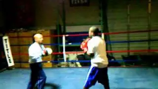 Mitt work with Fast Eddie Cook