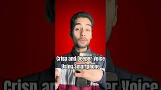 How To Make Crisp & Deeper Voice✅💀 #shorts #shortsfeed